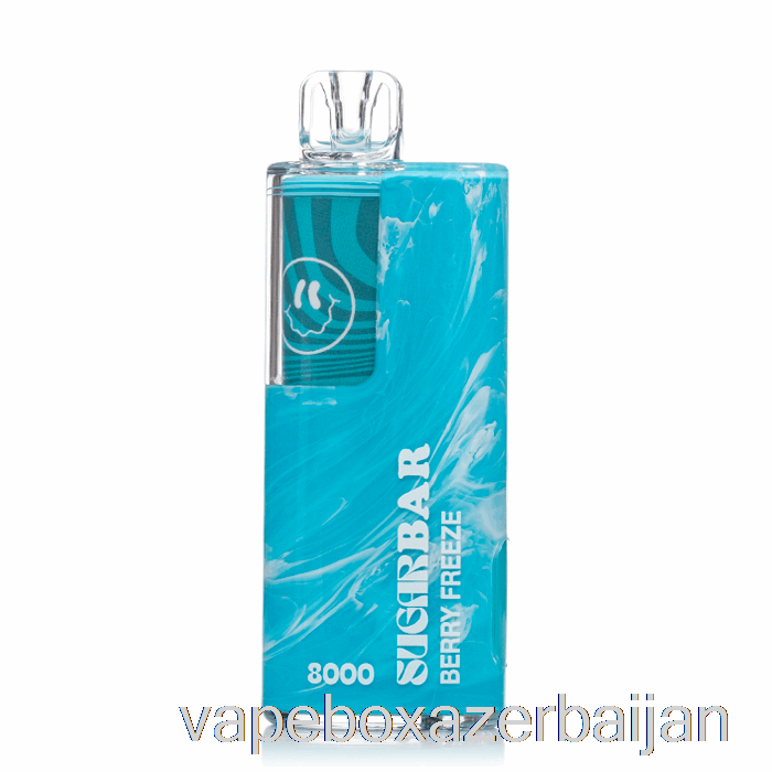 E-Juice Vape Sugar Bar SB8000 Disposable Berry Freeze
